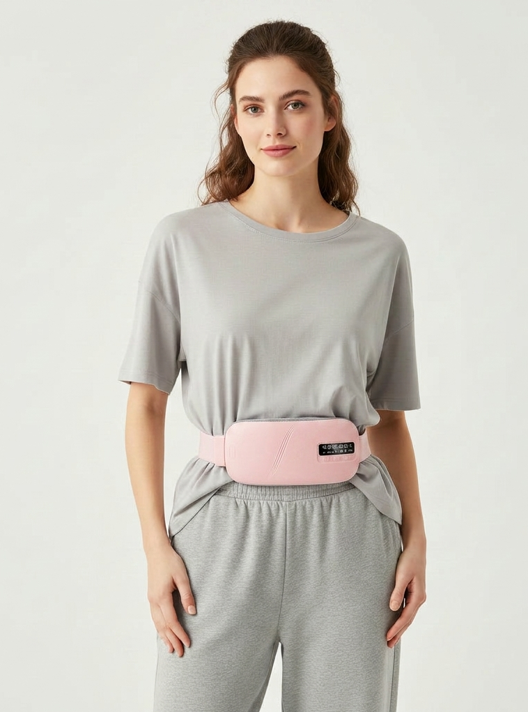 The Bloom™ | Wearable Heat & Massage Belt for Period Pain Relief