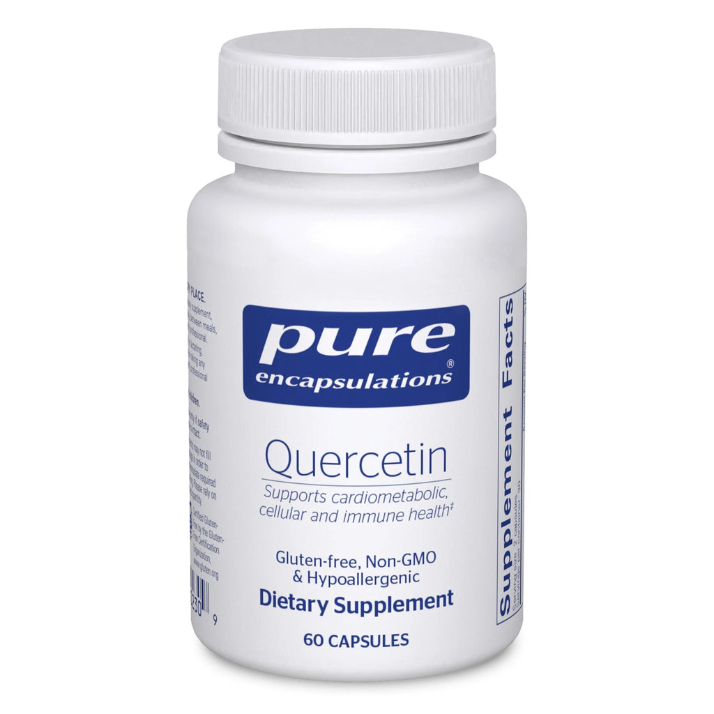 Quercetin - 500 Mg - Immune Support, Cellular Health* & Heart Health* - Antioxidant Supplement - Gluten Free & Non-Gmo - 60 Capsules