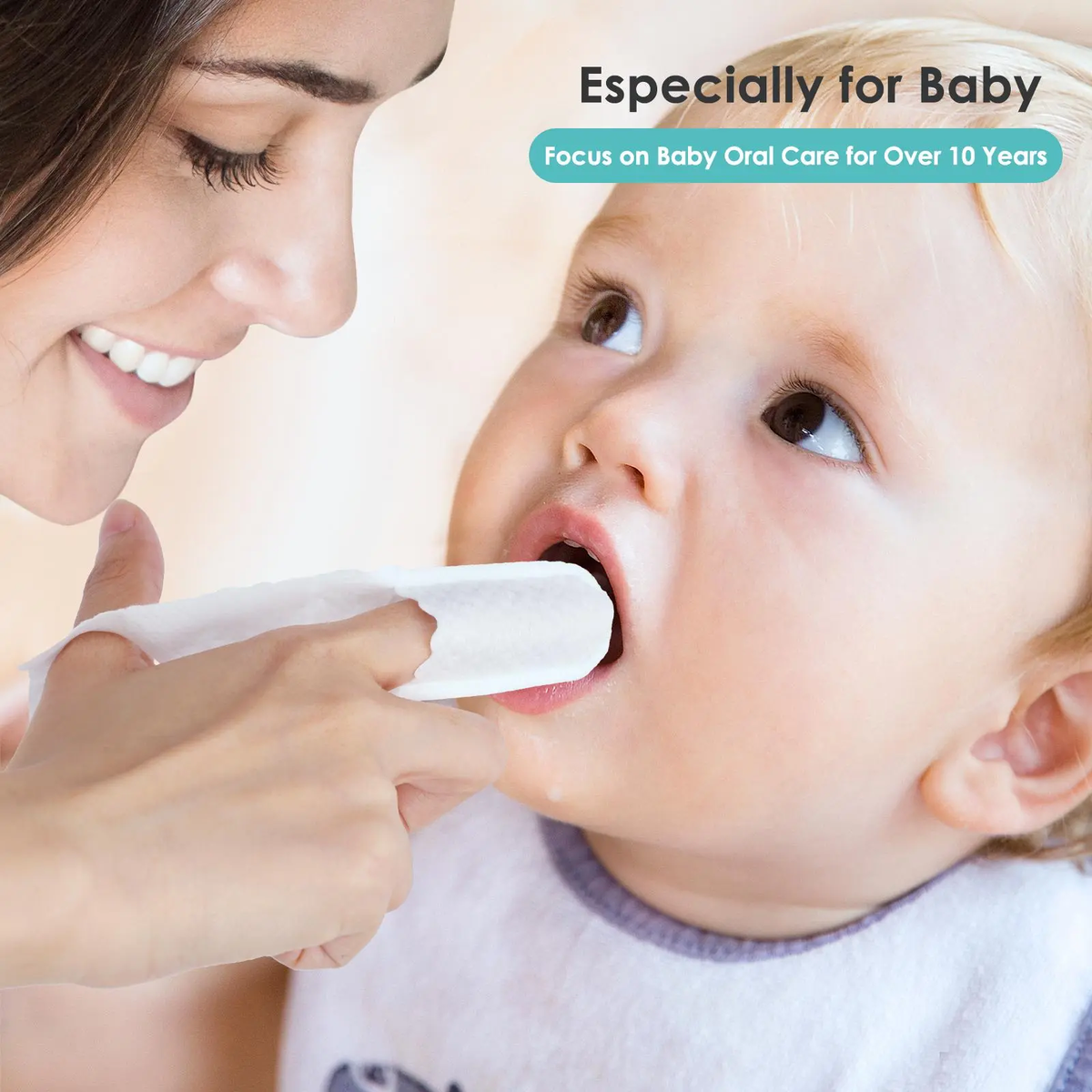 Baby Finger Toothbrush for Training Teething, Newborns Toddler Silicone Baby Toothbrush,Baby Oral Cleaner Massager,2Pcs Tiktokshopspringglowup