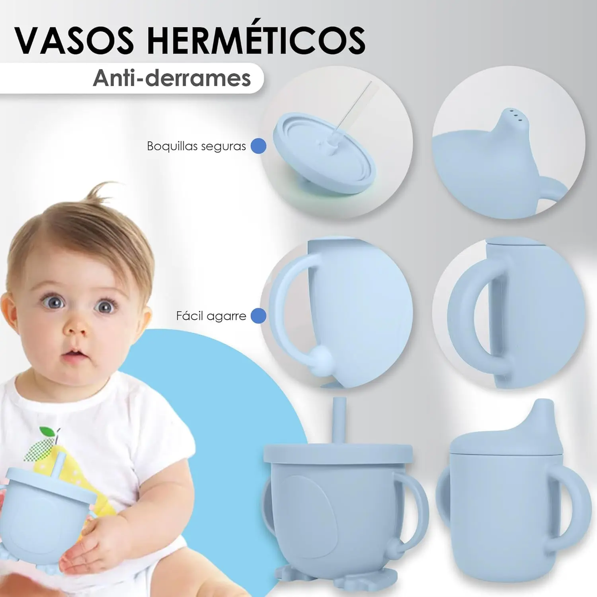 Silicone Baby Feeding Set, BPA Free Baby Feeding Essentials, Baby Suction Bowl, Plates, Bib, Spoons Set, Baby Led Weaning Supplies to Develop Self-Feeding Skills(Green, No Lid)