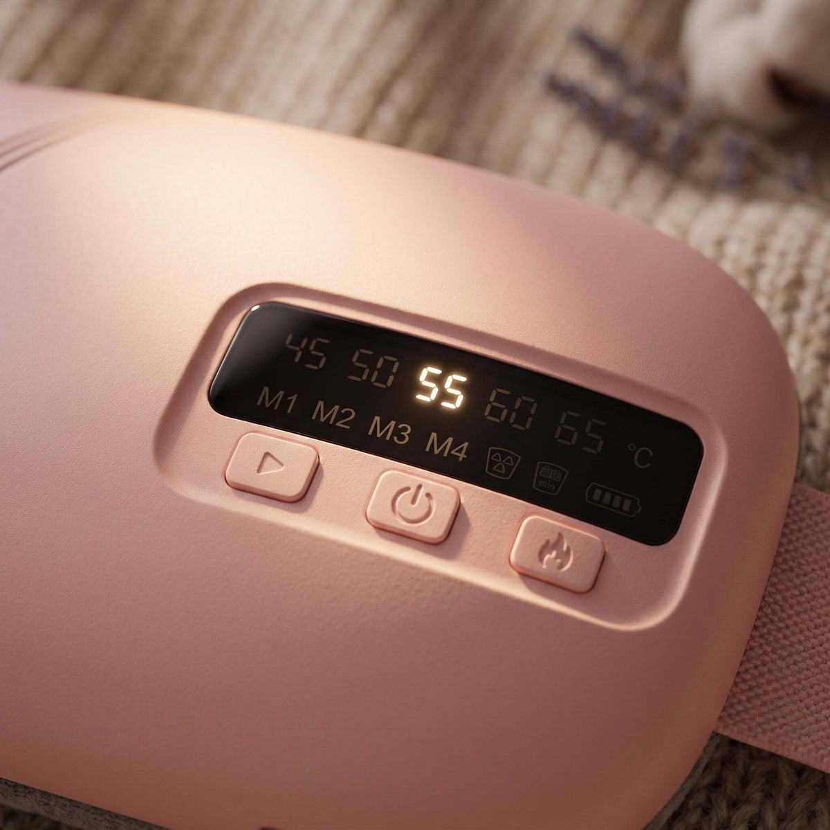 The Bloom | Wearable Heat & Massage Belt for Period Pain Relief