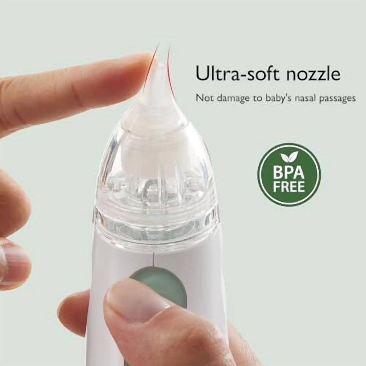 Baby Nasal Aspirator,Newborn and Toddler, Portable Baby Nose Aspirator
