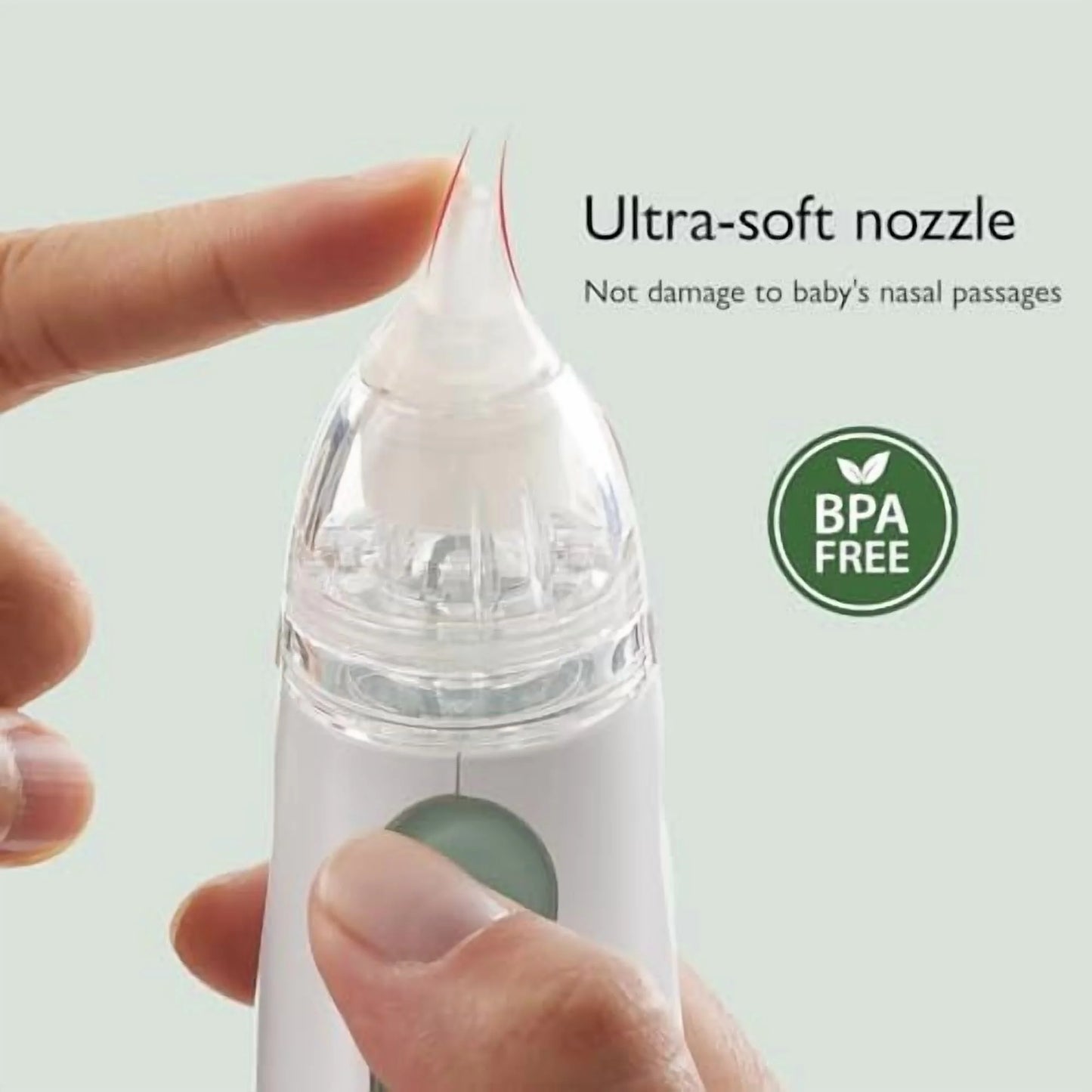 Baby Nasal Aspirator,Newborn and Toddler, Portable Baby Nose Aspirator
