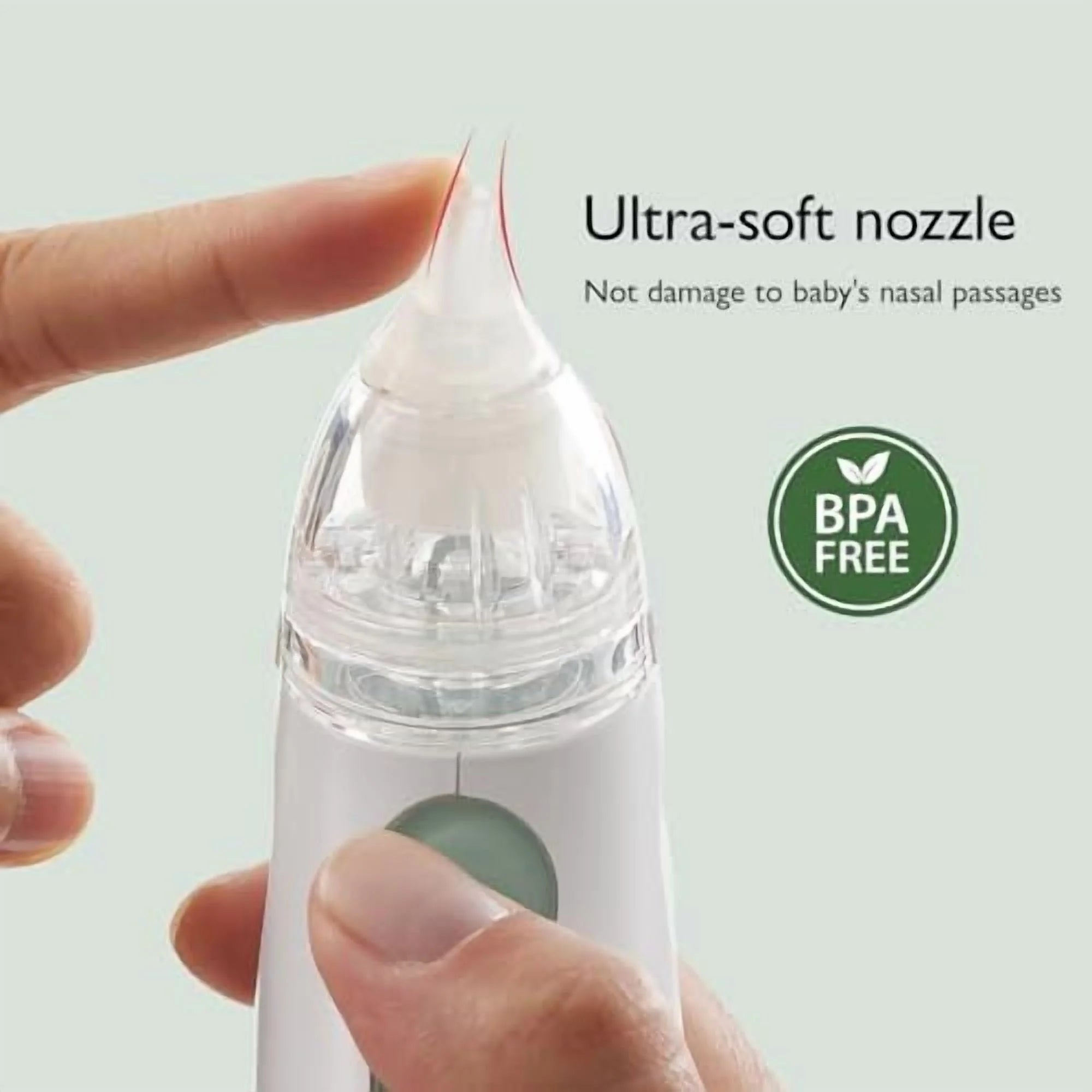 Baby Nasal Aspirator,Newborn and Toddler, Portable Baby Nose Aspirator