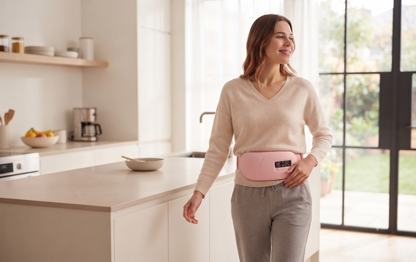 The Bloom™ | Wearable Heat & Massage Belt for Period Pain Relief